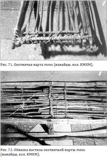 Обвязка настила охотничьей нарты токи (нанайцы, кол. КМКМ)
