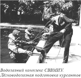 Водолазный комплекс СВВМИУ. Лёгководолазная подготовка курсантов