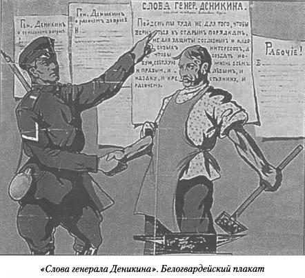 Плакат времён гражданской войны