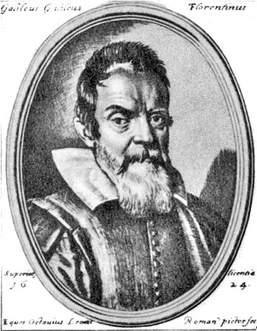 Галилео Галилей. Гравюра О. Леони, 1624 г.