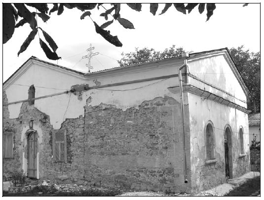 Храм в с. Грушевка. Вид с юго-запада.