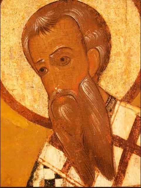 Св.Василей, епископ Херсонский, из ростовского деисусного чина (XVII-XVIII вв) Св.Василей, епископ Херсонский, из ростовского деисусного чина (XVII-XVIII вв)