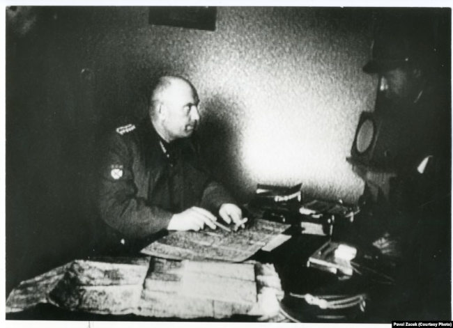 Генерал-майор РОА Сергей Буняченко в мае 1945 года Генерал-майор РОА Сергей Буняченко в мае 1945 года