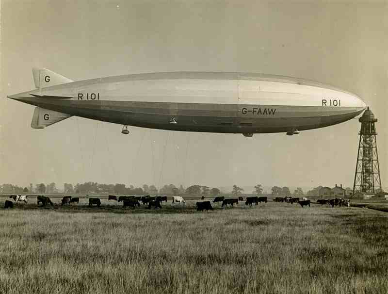 дирижабль R-101 дирижабль R-101